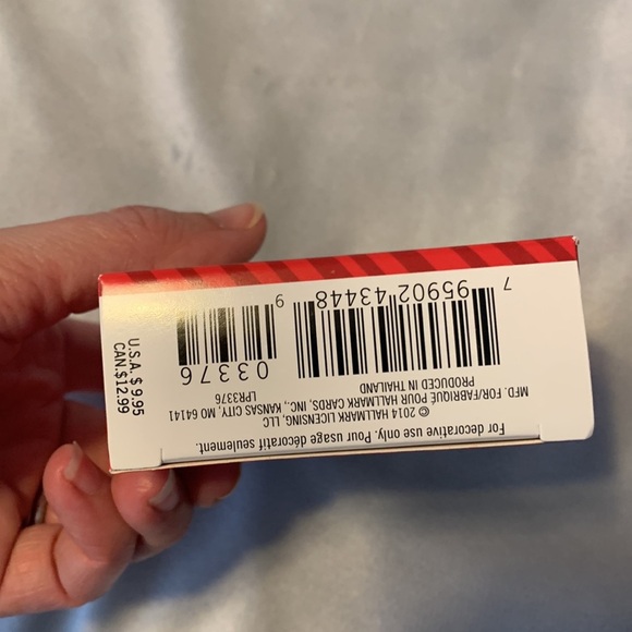 Hallmark a springy surprise elf Jack in the box keepsake 2014 NIB ornament - Picture 3 of 4